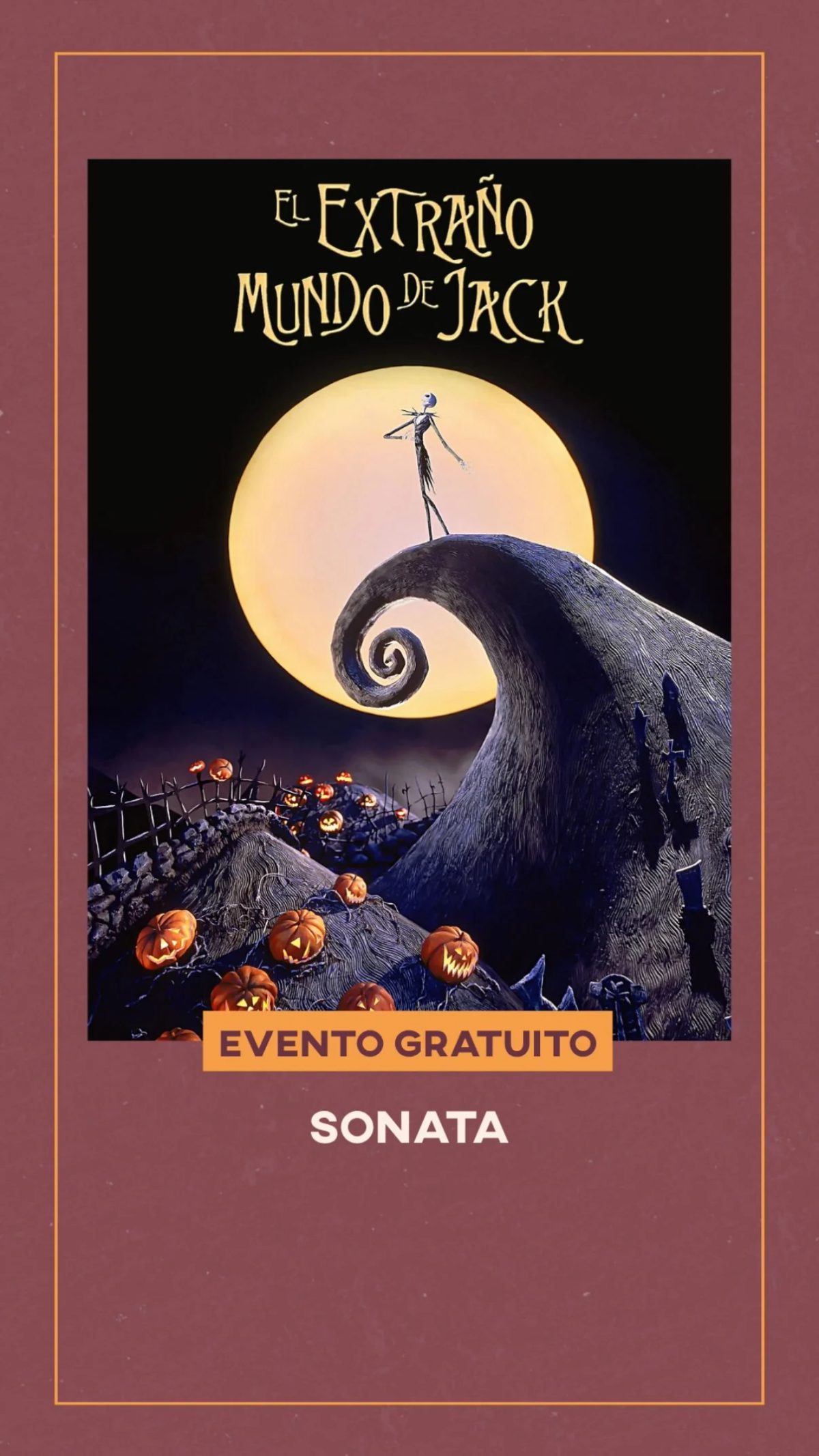 El Extraño Mundo de Jack — Parque del Ajedrez, Sonata, Lomas de Angelópolis