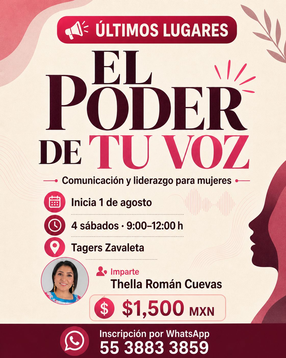 El poder de tu voz — Tagers Zavaleta