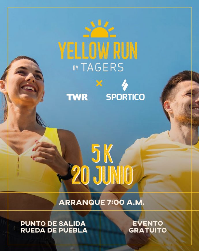 Yellow Run by Tagers x The White Rabbit — Corredor Sendela