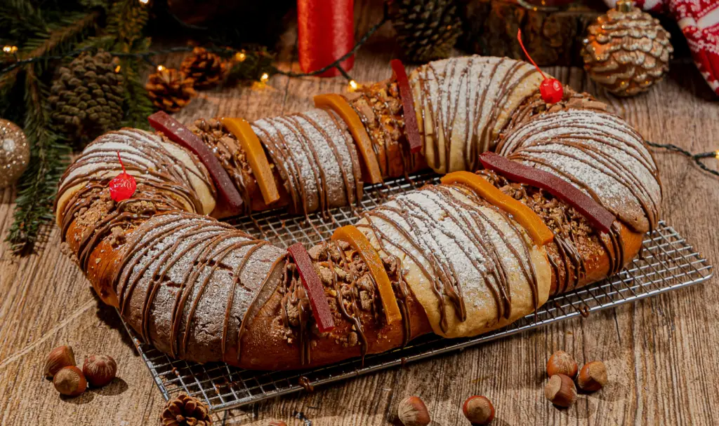 Rosca de reyes- Nutella