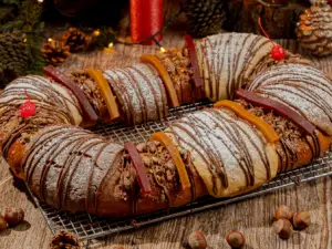 Rosca de reyes- Nutella