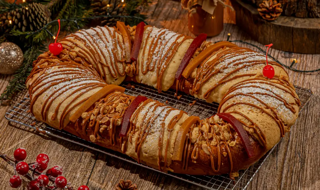 Rosca de Reyes - Dulce de Leche