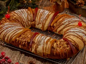 Rosca de Reyes - Dulce de Leche