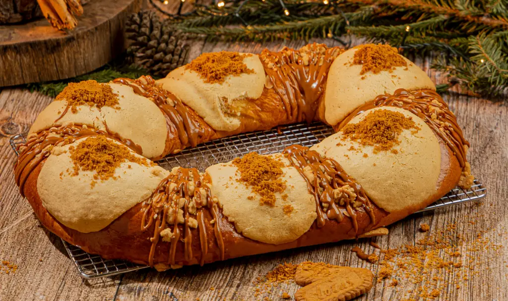Rosca de Reyes - Lotus Biscoff