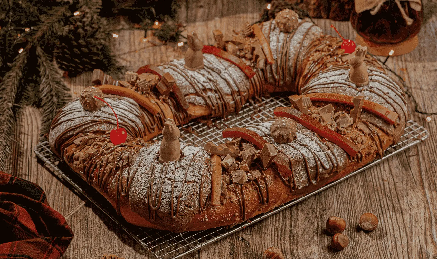 Rosca de Reyes - Explosión de Chocolate