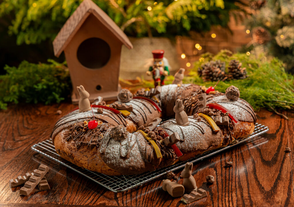 Rosca de reyes Explosion de chocolate