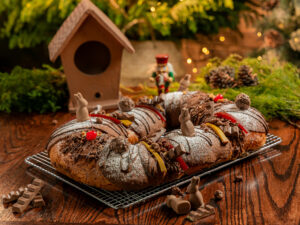 Rosca de reyes Explosion de chocolate