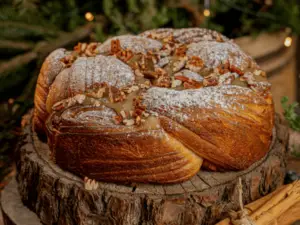 Trenza de guayaba. Postres para compartir