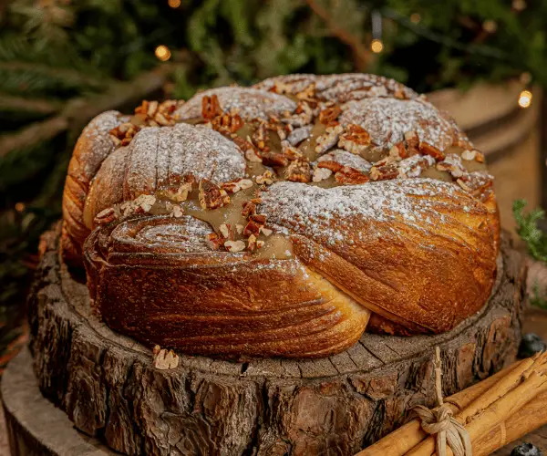 Trenza de guayaba. Postres para compartir