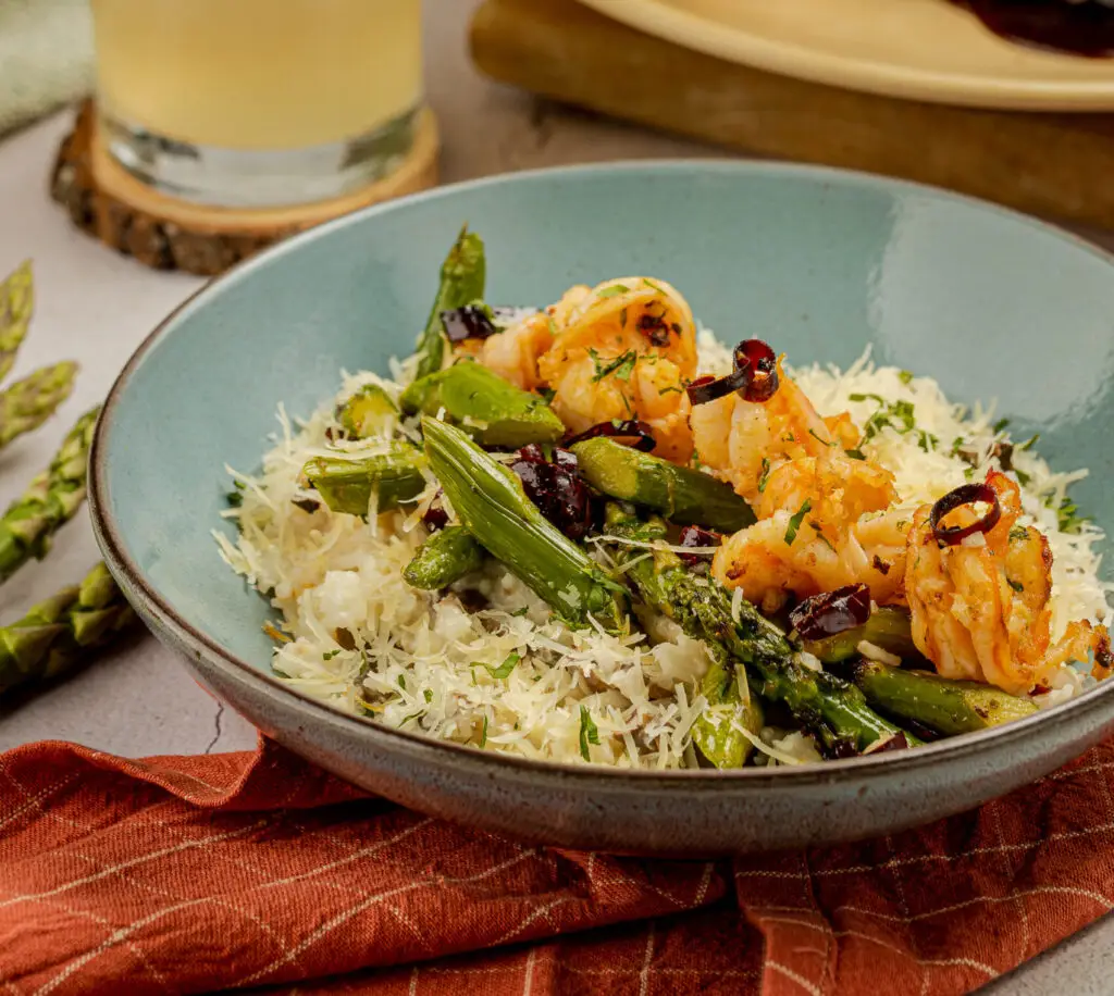 Platillos libres de carne para comer y cenar en Tagers- Arroz estilo Risotto