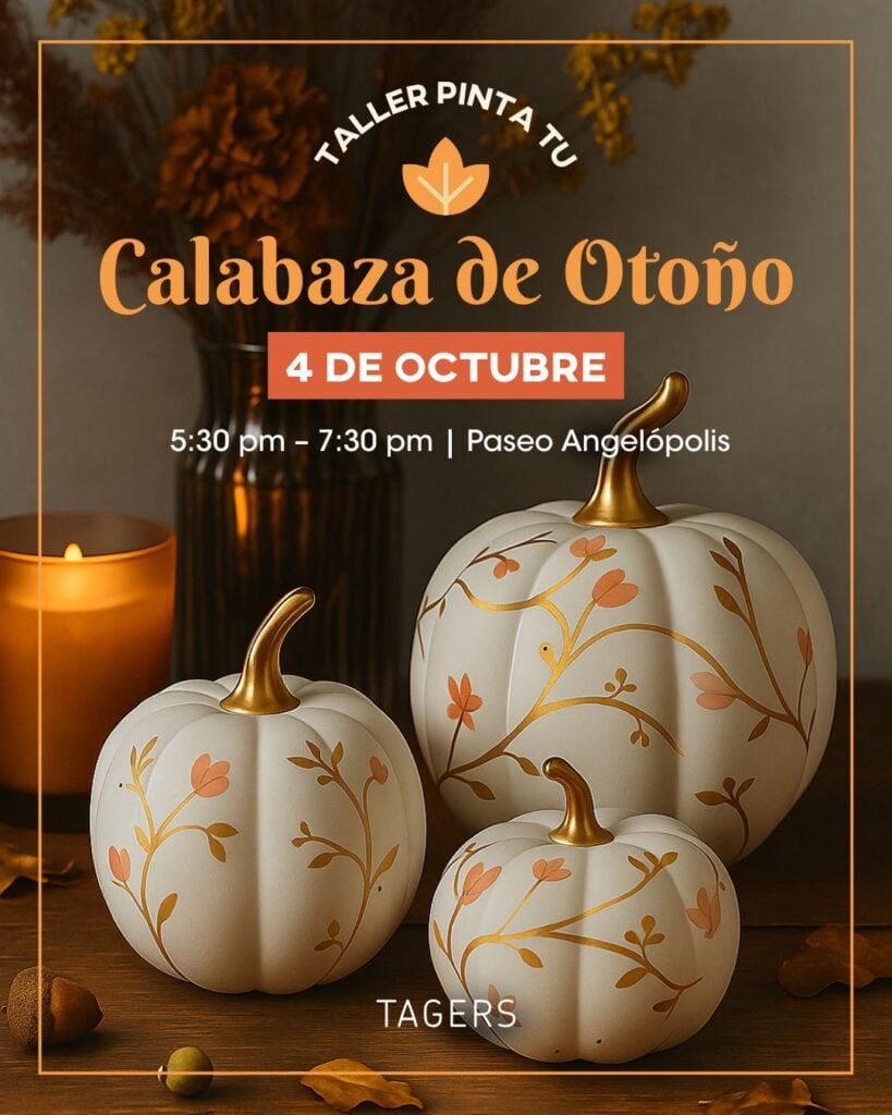 Pinta tu calabaza — Tagers, Paseo Angelópolis