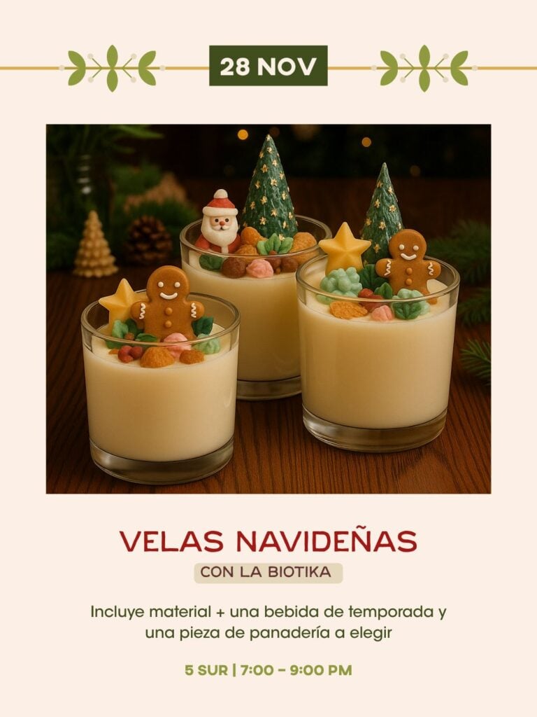 Velas navideñas con La Biotika — Tagers, 5 Sur