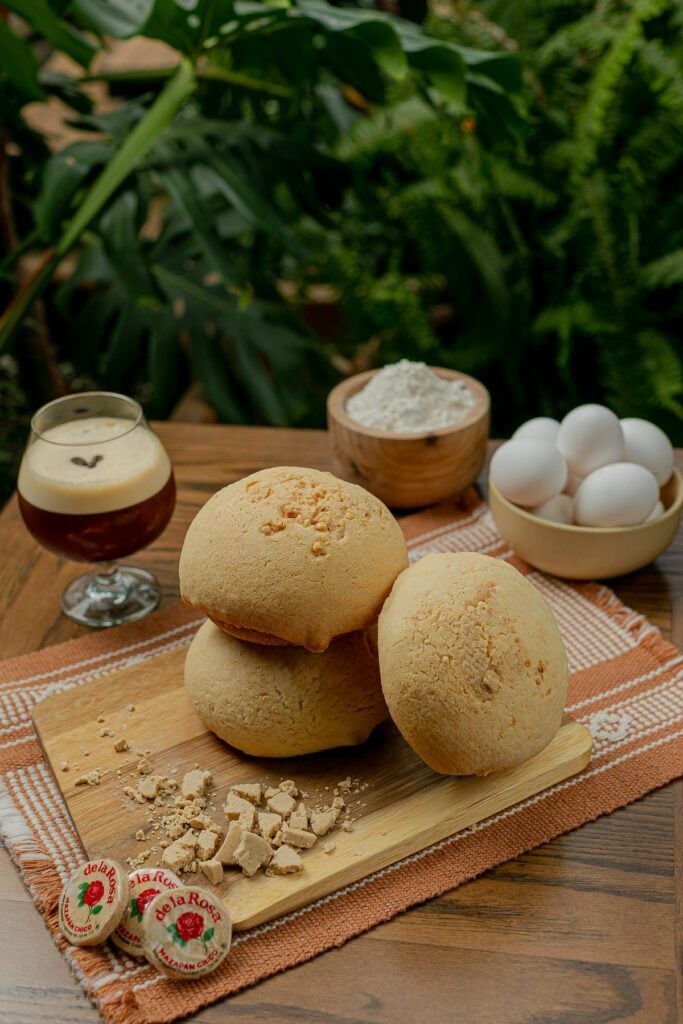 Conchas de mazapán De la Rosa de la panadería de temporada de Tagers