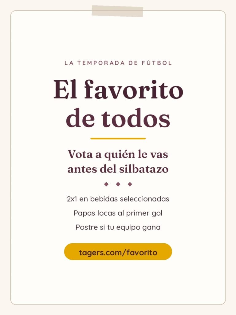 Cartel de El Favorito de Todos: tu voto elige al equipo antes del silbatazo