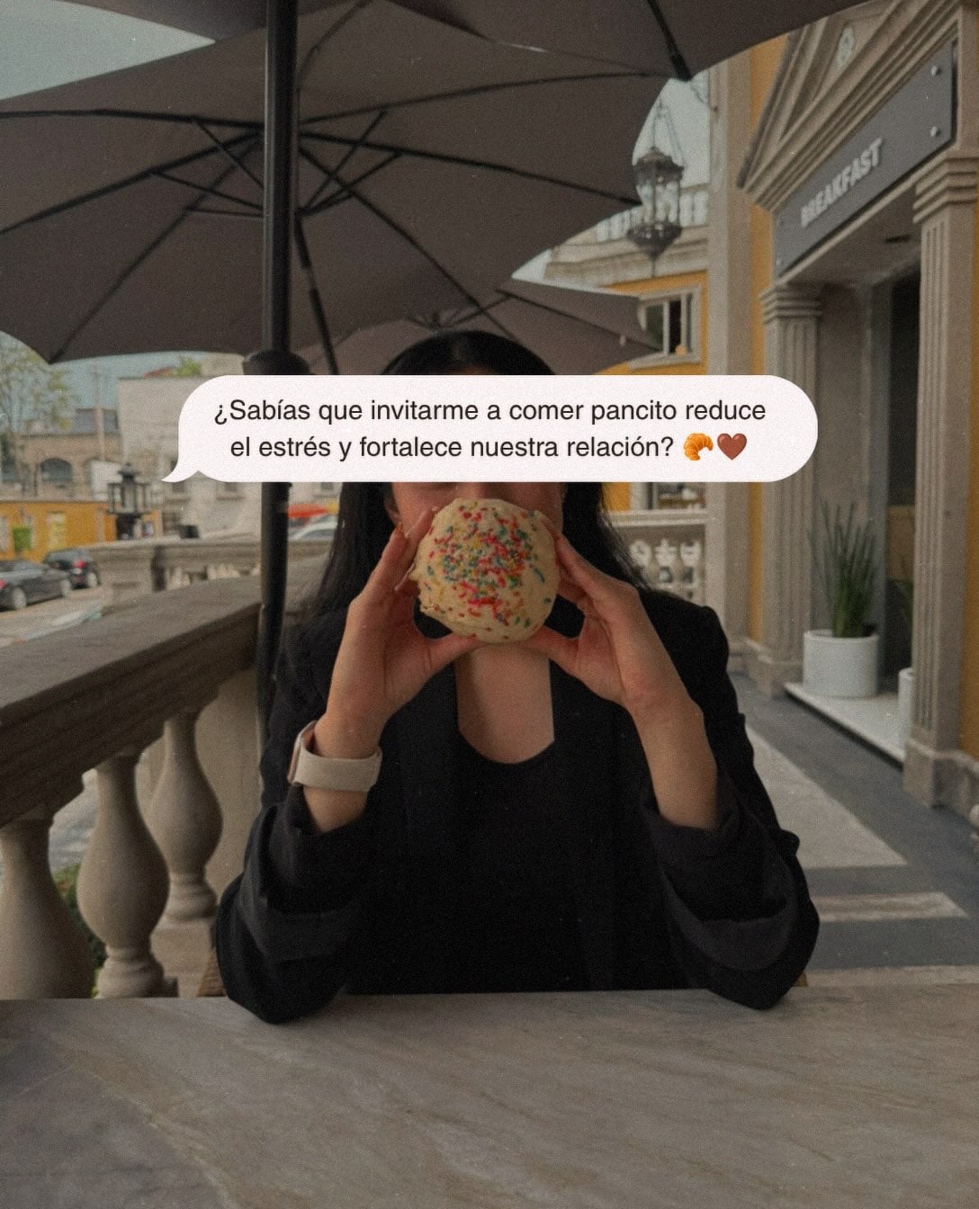 Un pancito por el bien de nuestra relación. 🤝🥐