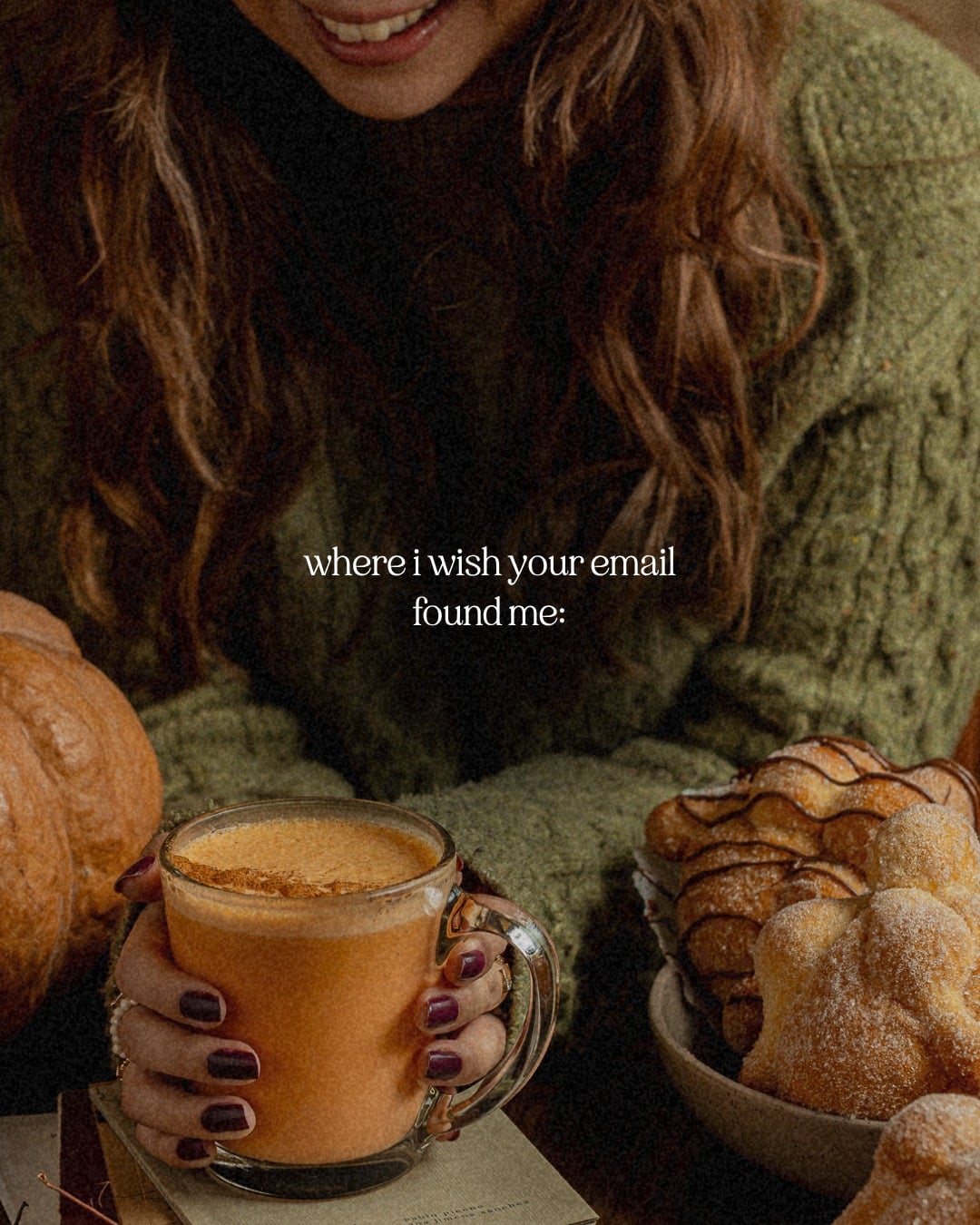 Less emails, more coffee dates. ☕️🤎