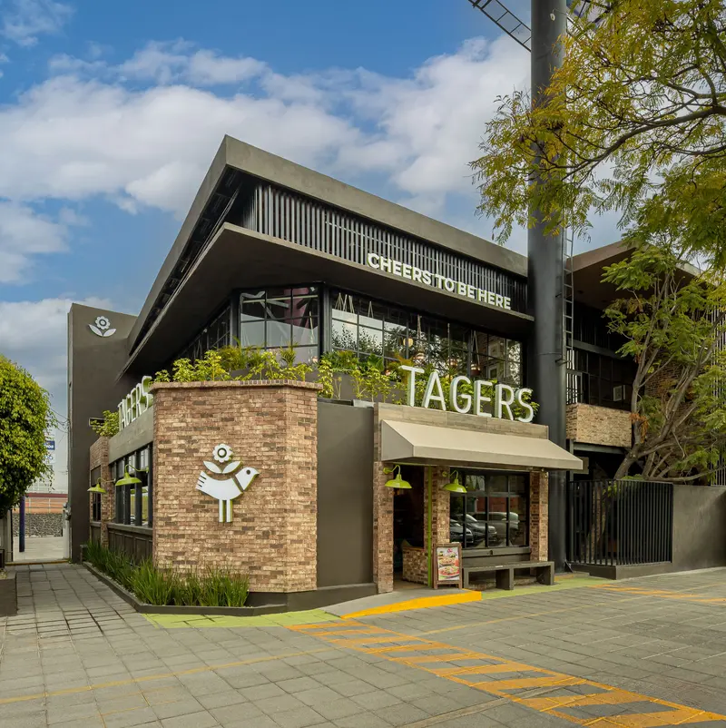 Fachada de Tagers Zavaleta en Calz. Zavaleta, Puebla